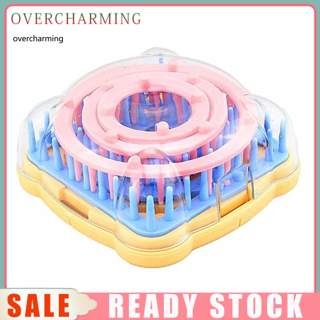 Bộ Dụng Cụ Đan Móc Len Hình Hoa Sáng Tạo