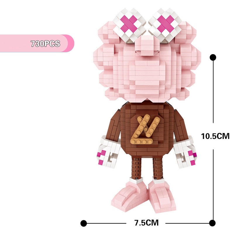 Loz Bộ Đồ Chơi Lắp Ráp Mô Hình Nhân Vật Hoạt Hình Sáng Tạo Cho Bé