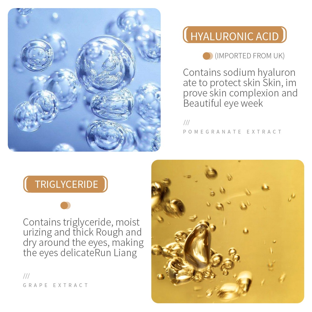 Kem Dưỡng Da Mắt Chiết Xuất Gạo Bioaqua Dưỡng Ẩm Giảm Quầng Thâm Làm Săn Chắc Và Sáng Da 20g