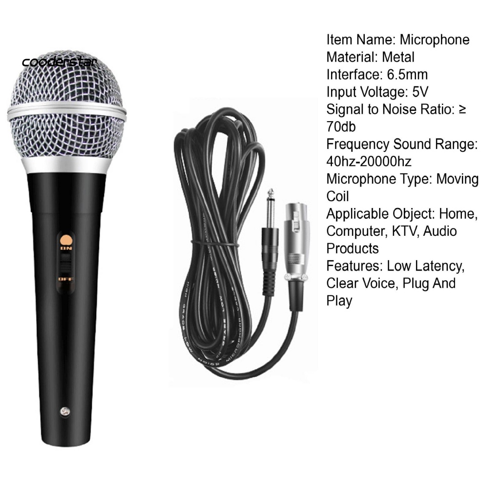 1 Bộ Micro Hát Karaoke Độ Trung Thực Cao Giảm Tiếng Ồn Thông Minh