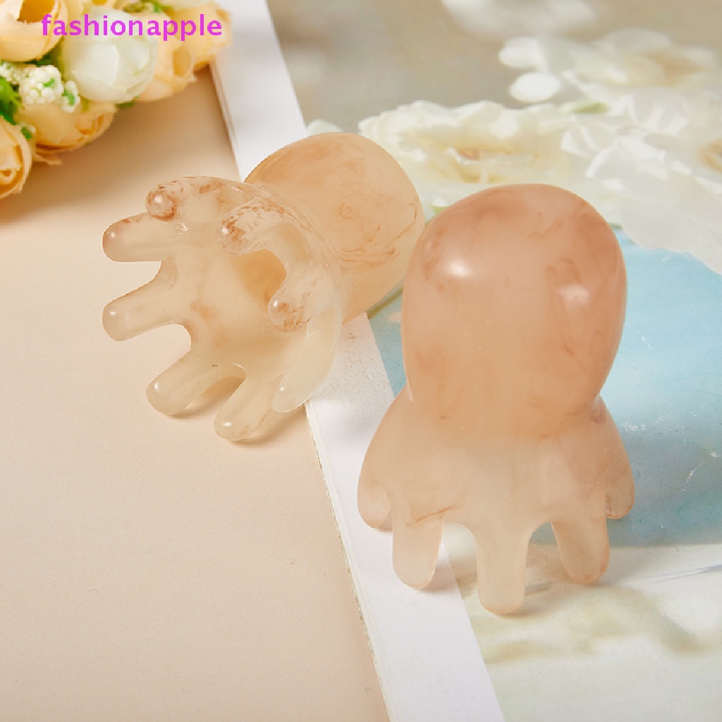 1 Lược Chải Tóc Mát Xa Da Đầu Hình Bạch Tuộc