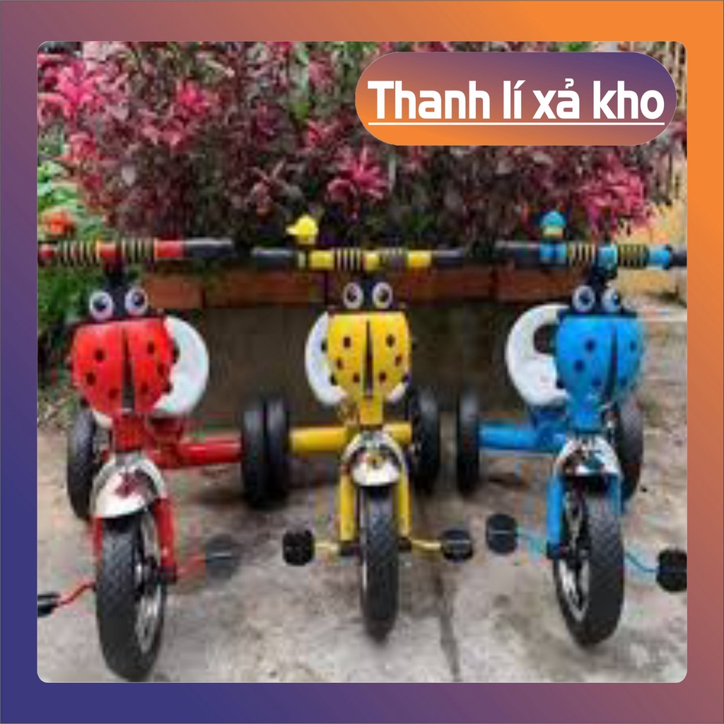 Xe Đạp Ba Ba Bánh Con Bọ Có Bình Nước - Đồ Chơi Trẻ Em