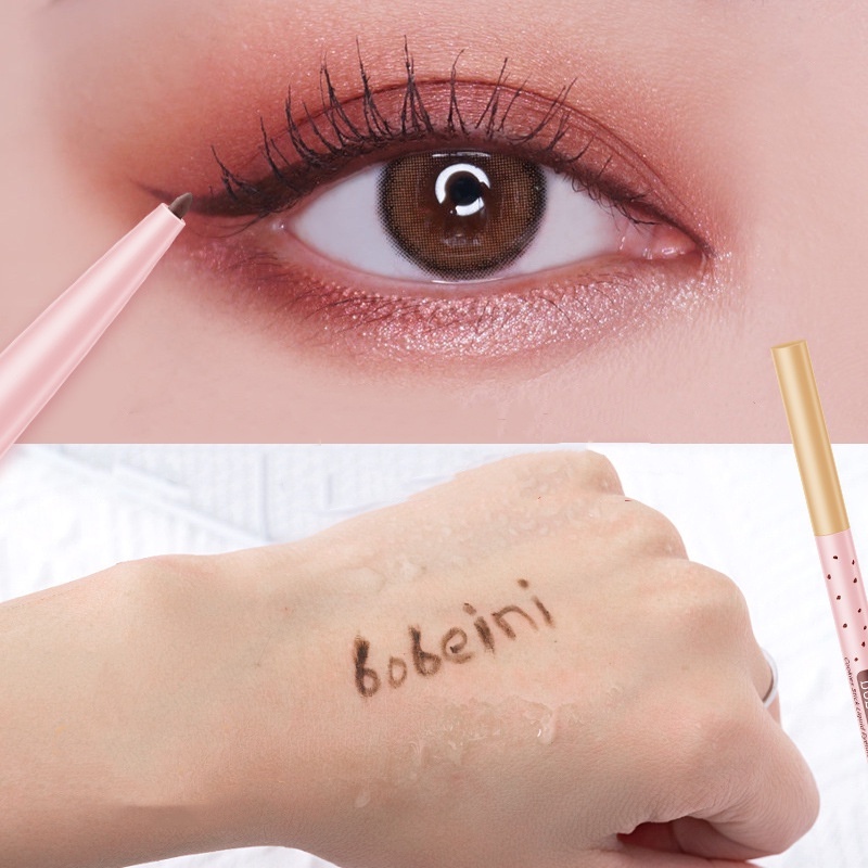 Bút Kẻ Mắt Dạng Gel Bobeini Chống Thấm Nước Mềm Mượt Dễ Lên Màu Lâu Trôi Không Nhòe Chuyên Nghiệp