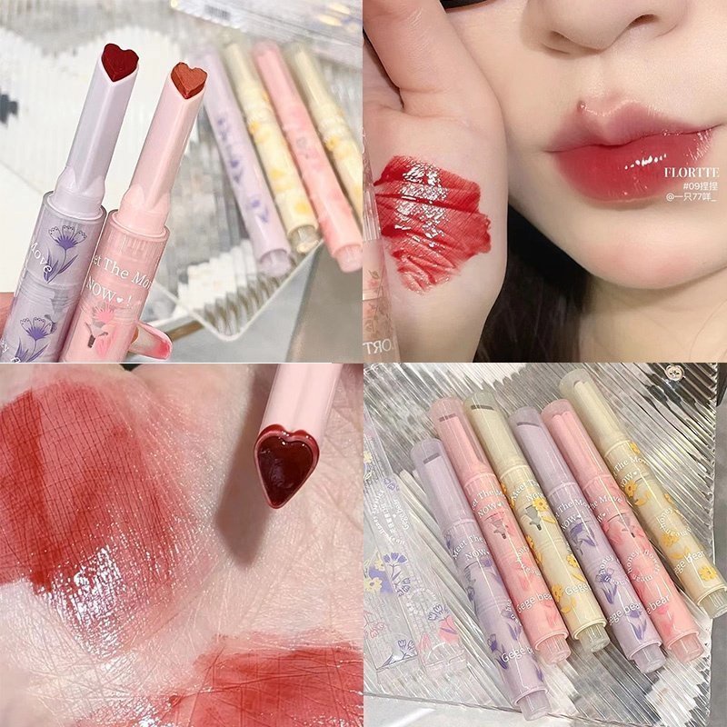 Son Bóng Gogo Bear Dưỡng Ẩm Chống Thấm Nước Không Dễ Phai Màu