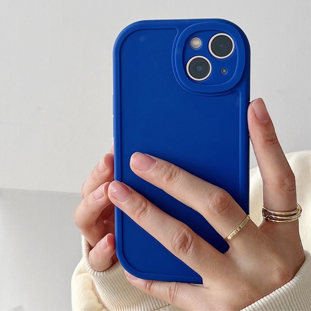 Ốp Điện Thoại TPU Mềm Mỏng Màu Kẹo Cho IPhone 14 13 12 11 Pro Max X XR 8 7 Plus