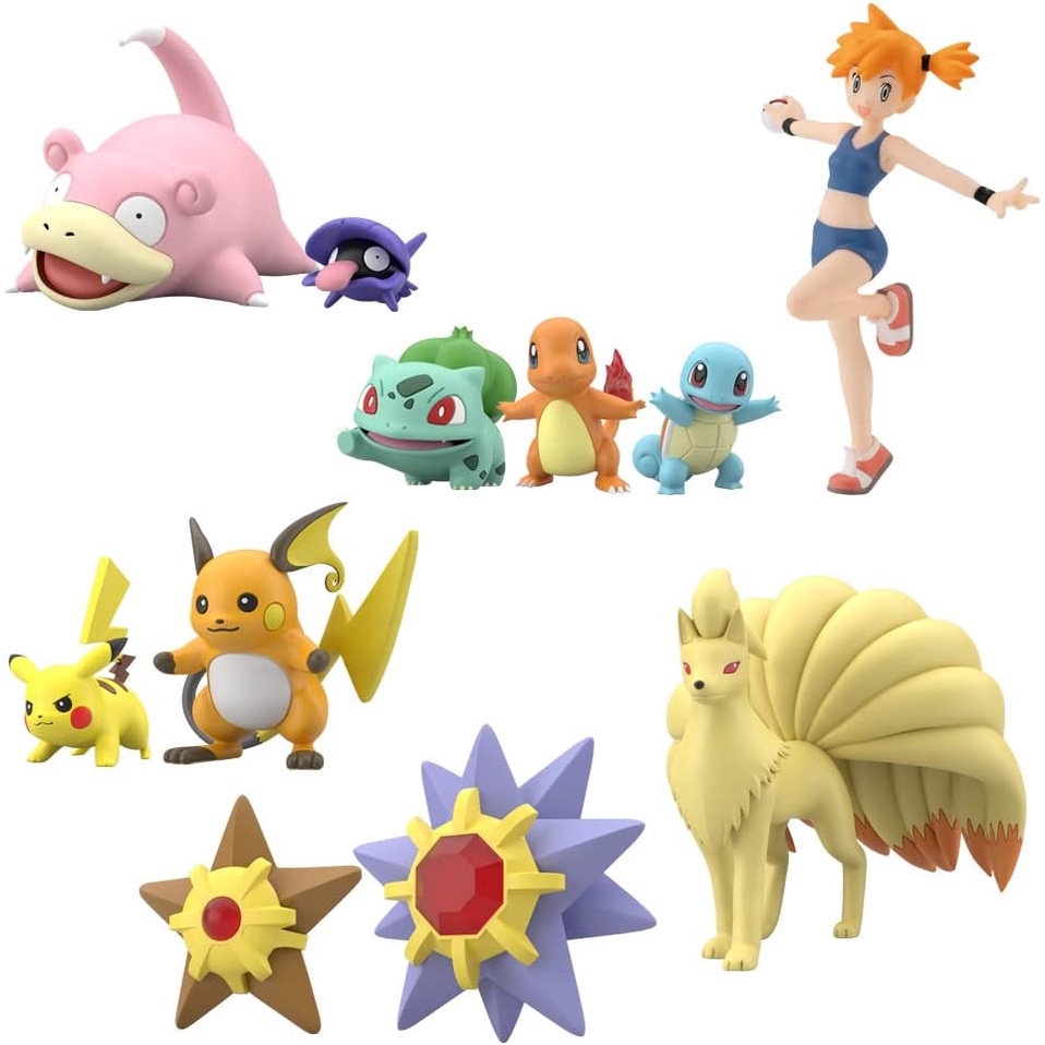 Mô Hình Pokemon Scale World Kanto 3 Bandai Đồ Chơi Nhựa Sưu Tập Anime Nhật Chính Hãng Bandai