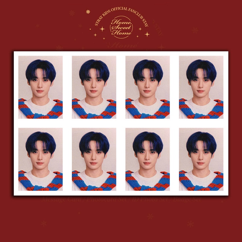 Bộ Thẻ Ảnh LOMO 3RD 1 inch Thế Hệ 1 inch In Hình Nhóm Nhạc Kpop Stray Kids