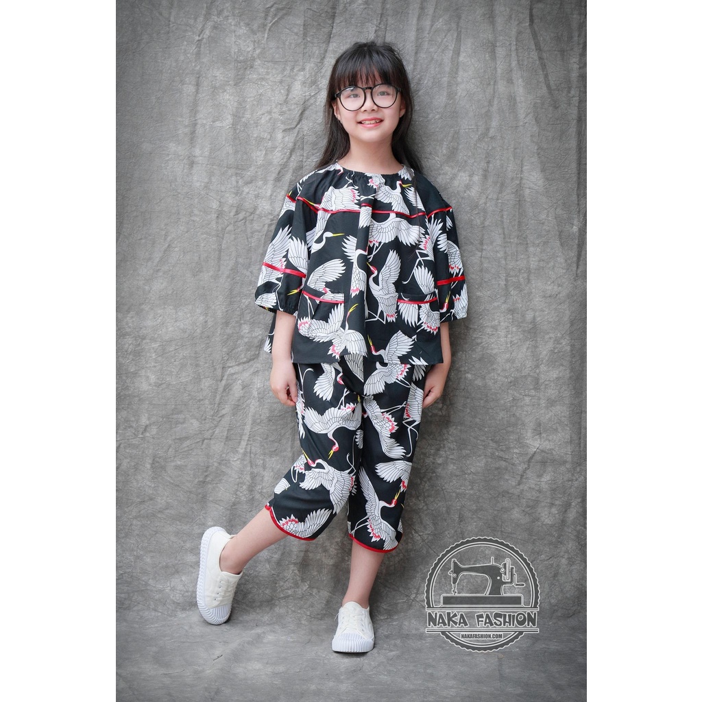Bộ Đồ Cổ Chun 2 Túi- MSP 2231