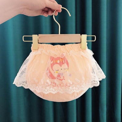 Adabaobao® ᵛⁿLolita phong cách bé quần lót bé gái cotton bé quần lót bé gái quần short bé công chúa tam giác mặc bên ngoài