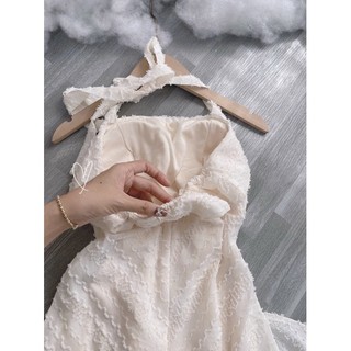 ĐẦM MIIDI CỘT VAI 2 DÂY