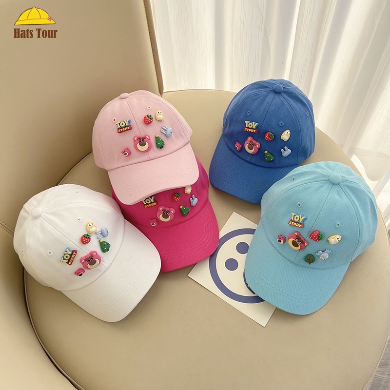 Mũ Lưỡi Trai Hình Gấu Dễ Thương Cho Bé