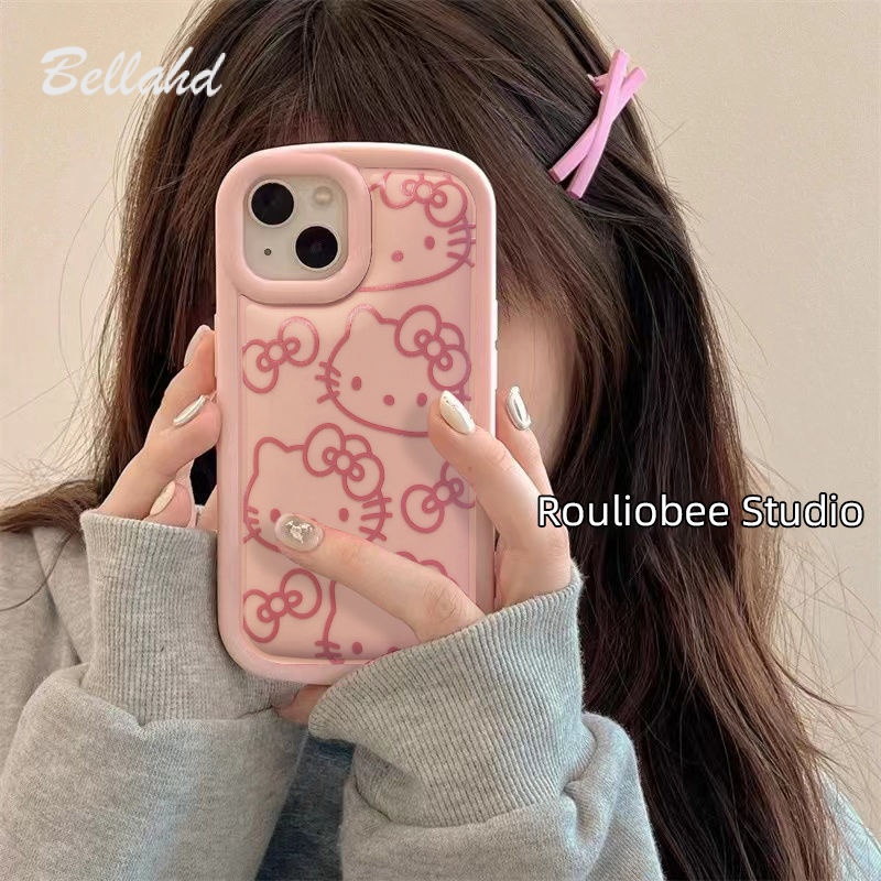 Ốp Điện Thoại Cao Su Mềm In Hình Mèo Graffiti Hàn Quốc Cho Iphone 14 pro Max 11 / 12 13promax Se2 / SE3 X XR Xs Max 7 8 Plus