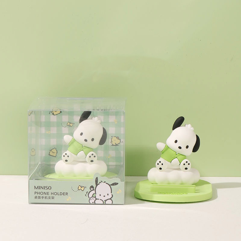 SANRIO Disney Giá Đỡ Điện Thoại Bằng acrylic Hình Gấu / Người Ngoài Hành Tinh / Dâu Tây Để Bàn Trang Trí