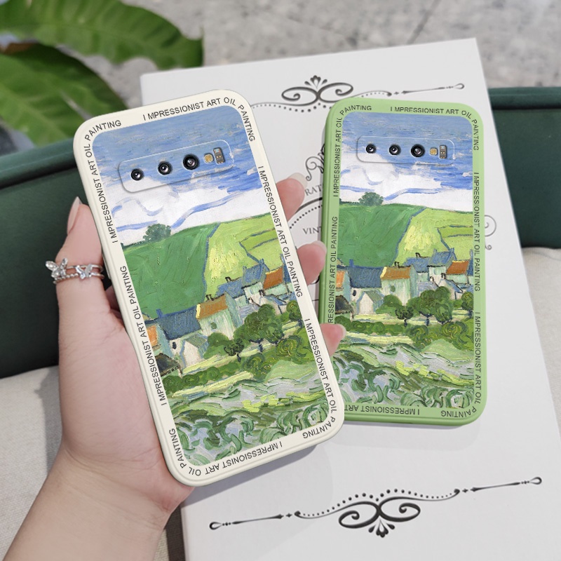 Ốp Điện Thoại Mềm Thoải Mái Cho Samsung Galaxy S10 S10E Plus S9 Plus