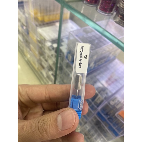 Đầu mài móng tay kim cương đầu tròn hạt đá