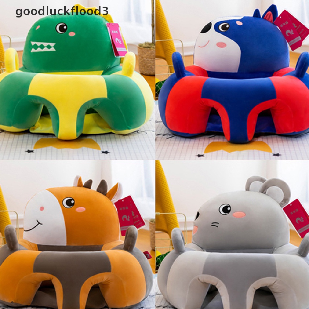 Vỏ Bọc Ghế Sofa Bằng Lông Nhung Hình Động Vật Cho Bé Sơ Sinh