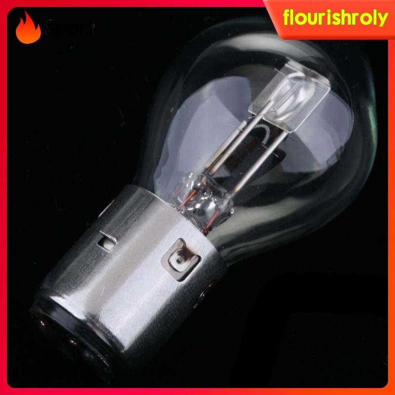 Bóng Đèn Pha Halogen BA20D S2 35W 12V Ánh Sáng Trắng Dành Cho Xe Hơi Xe Máy