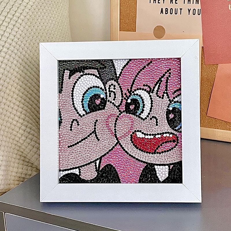 Bộ Tranh Đính Đá Tự Làm Họa Tiết Hoạt Hình Dễ Thương Trang Trí Nhà Cửa dreamdiary