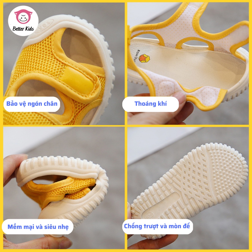 Sandal Cao Cấp Rase Duck Siêu Nhẹ, Thoáng Khí Cho Bé Trai Bé Gái