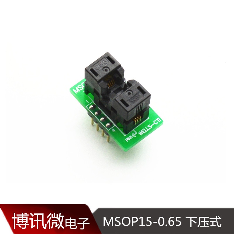 Ổ Cắm Lập Trình Bằng Nhựa PCB Msop8-0.65 Sop8 3mm