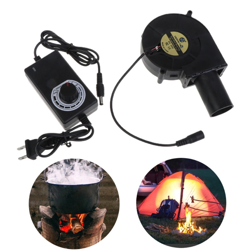 Quạt Thổi Lửa Nướng BBQ 12V 4700RPM