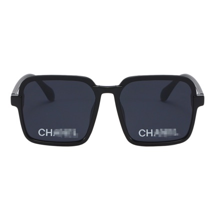 Kính Mát Gọng Vuông In Chữ Phong Cách vintage Thời Trang