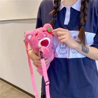 Túi đeo chéo gấu dâu cute
