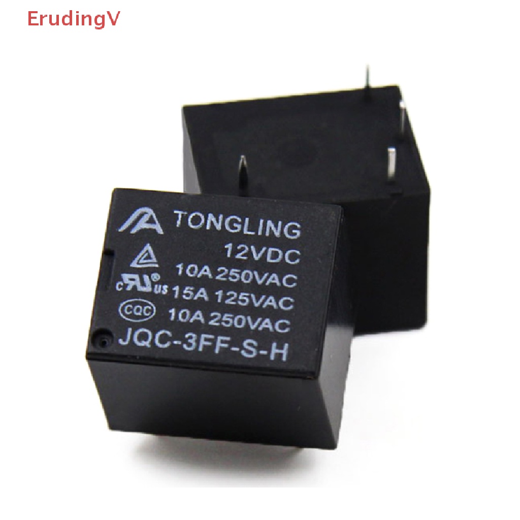 Rơ Le Ô Tô 4Pins 10A DC 5V 12V 24V T73 JQC-3FF-S-H