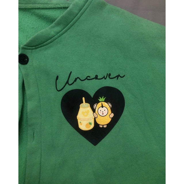 Áo khoác cardigan Fool’s game sữa dứa Uncover