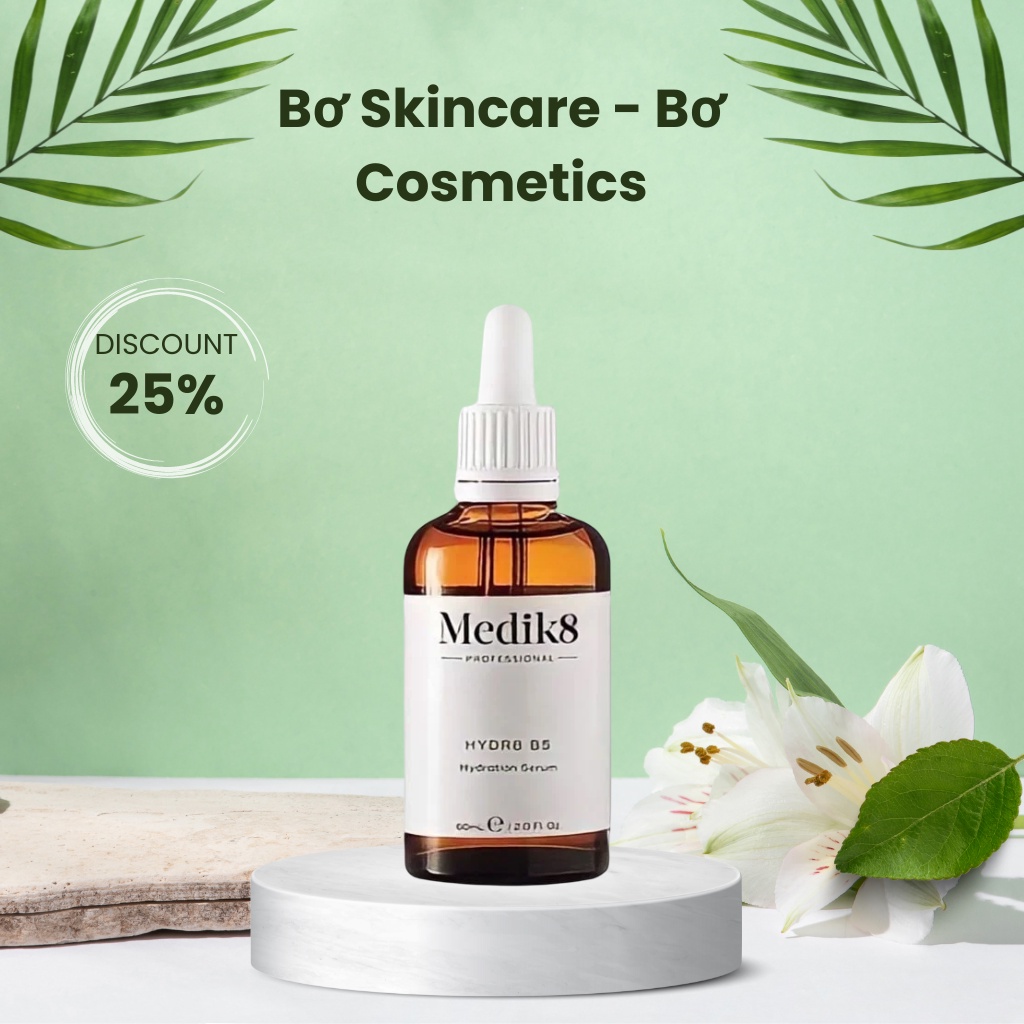 Serum B5 Medik8 (60ml) cấp ẩm làm dịu lý tưởng cho da treatment