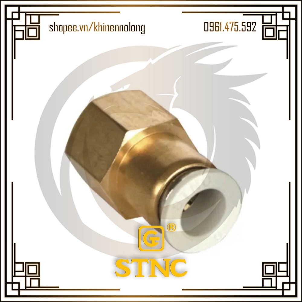 Đầu Cút Nối Thẳng Ren Trong Khí Nén STNC YPCF