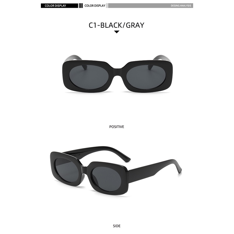 Kính Mát Thời Trang Âu Mỹ Cổ Điển Màu Kẹo Mới