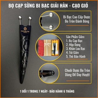 Bọ cạp bạc diện chẩn cao cấp - dụng cụ diện chẩn - cạo gió- giải hàn