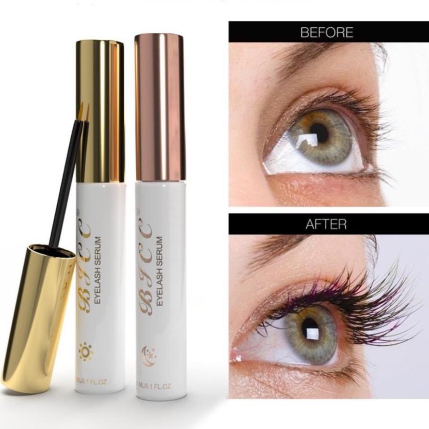 Dưỡng Mi Dài BJCC Combo Ngày & Đêm Serum Dưỡng Dài Mi Eyelash Kích Thích Mi Con Mọc Dày Khỏe Đen Cong Tự Nhiên