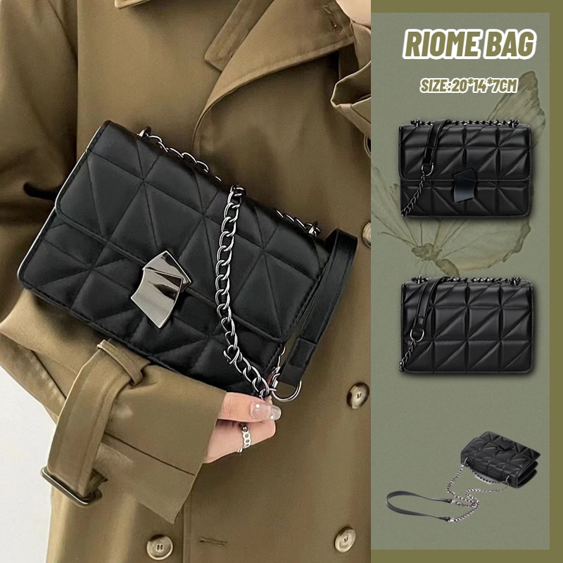 Túi Da Đeo Chéo Thêu Họa Tiết Thời Trang Chất Lượng Cao Cho Nữ