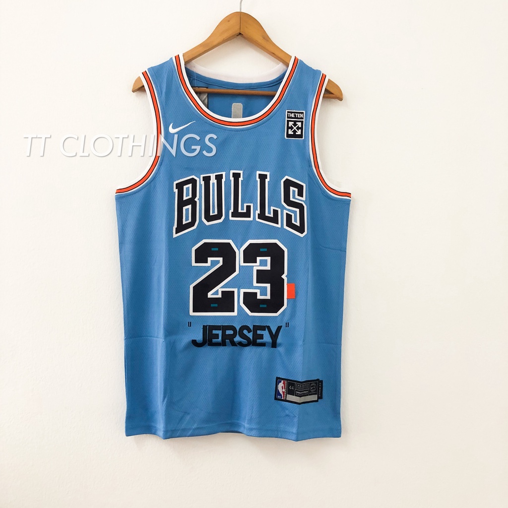 Giày Thể Thao Michael Jordan x OFF WHITE Cá Tính #Áo Bóng Rổ Số 23 Chicago Bulls Chất Lượng