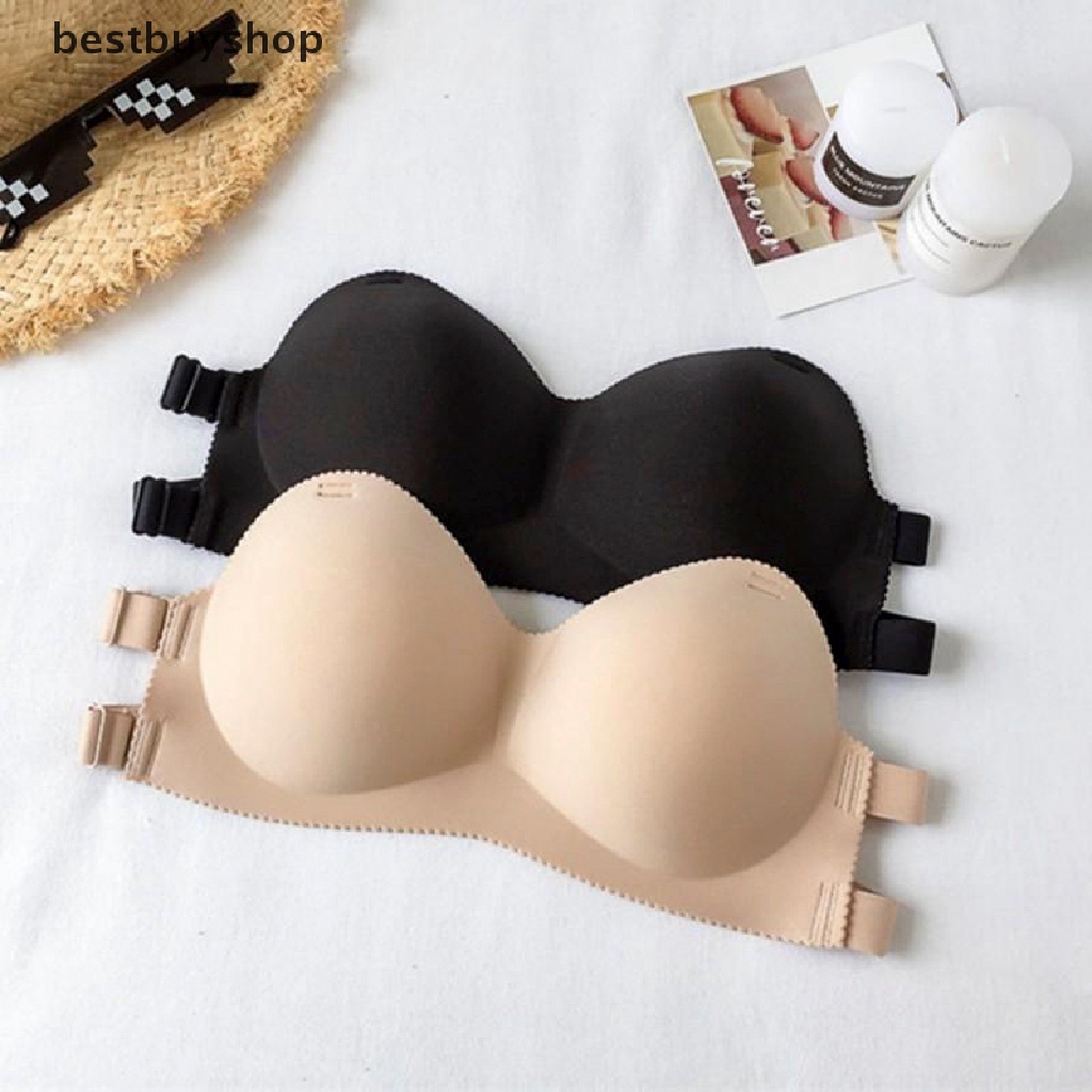 Bestbuyshop Áo Ngực Không Gọng Nâng Ngực Tàng Hình Thoáng Khí Màu Trơn YHN