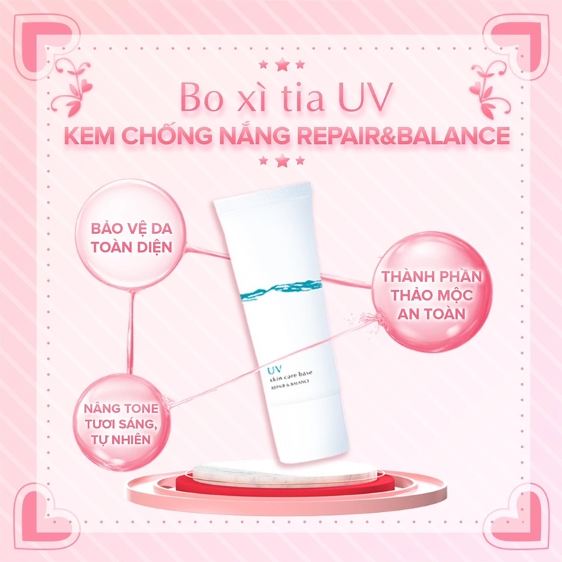 (tặng mini size)Kem chống nắng cho da nhạy cảm 𝗞𝗲𝗺 𝗰𝗵𝗼̂́𝗻𝗴 𝗻𝗮̆́𝗻𝗴 nội địa Nhật  𝗠𝗲𝗶𝘀𝗵𝗼𝗸𝘂 𝗥𝗲𝗽𝗮𝗶𝗿 &amp; 𝗕𝗮𝗹𝗮𝗻𝗰𝗲 Cao Đạt Q5