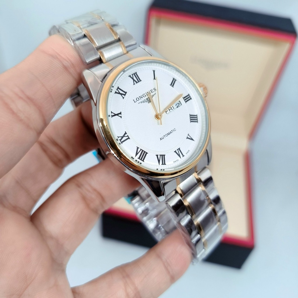 [Siêu Phẩm] Đồng hồ NAM Longines dây Demi-đẹp không tì vết,giá TỐT NHẤT