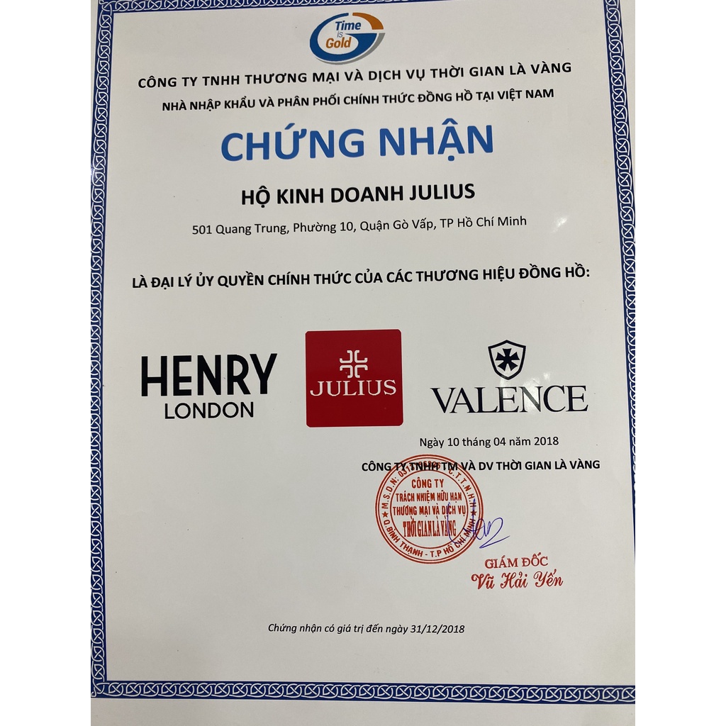 Đồng hồ nữ JULIUS JA-878 dây thép