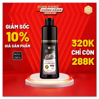 [Chính Hãng] Dầu Gội Phủ Bạc Cà Phê Đen Mộc Nhu Phủ Đen Tóc Bạc Sau 5 phút Gôi Tại Nhà, nhuộm tóc đen,dưỡng tóc mềm mượt