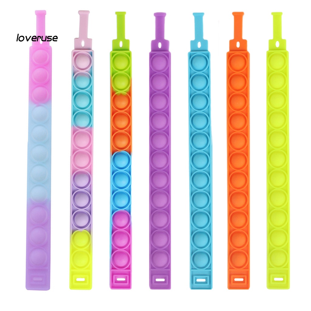 Vòng Tay Chuỗi Hạt Siêu Mềm Màu Sắc Tươi Sáng Cho Gia Đình