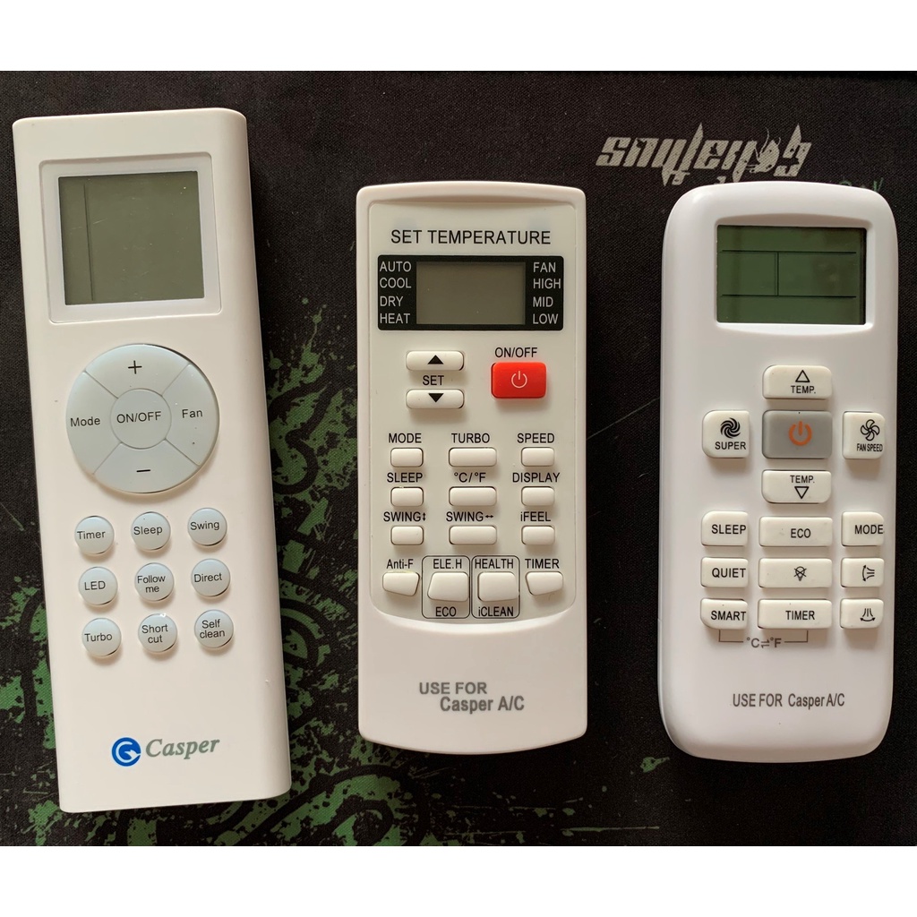 Remote máy lạnh casper điều khiển máy lạnh casper