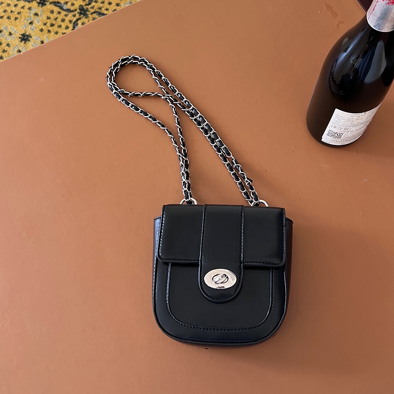 Mischa Túi Đeo Chéo Vai Bằng Da PU Màu Trơn Thời Trang Dành Cho Nữ