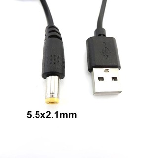 Usb power boost line usb dc 5v to dc 9v 12v step up cable module connector converter adapter cáp cấp nguồn 5.5 * 2.1mm plug fvn
