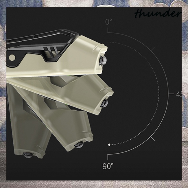 Đèn Pin Mini Siêu Sáng Cảm Biến Thông Minh Có Kẹp Mũ Lưỡi Trai