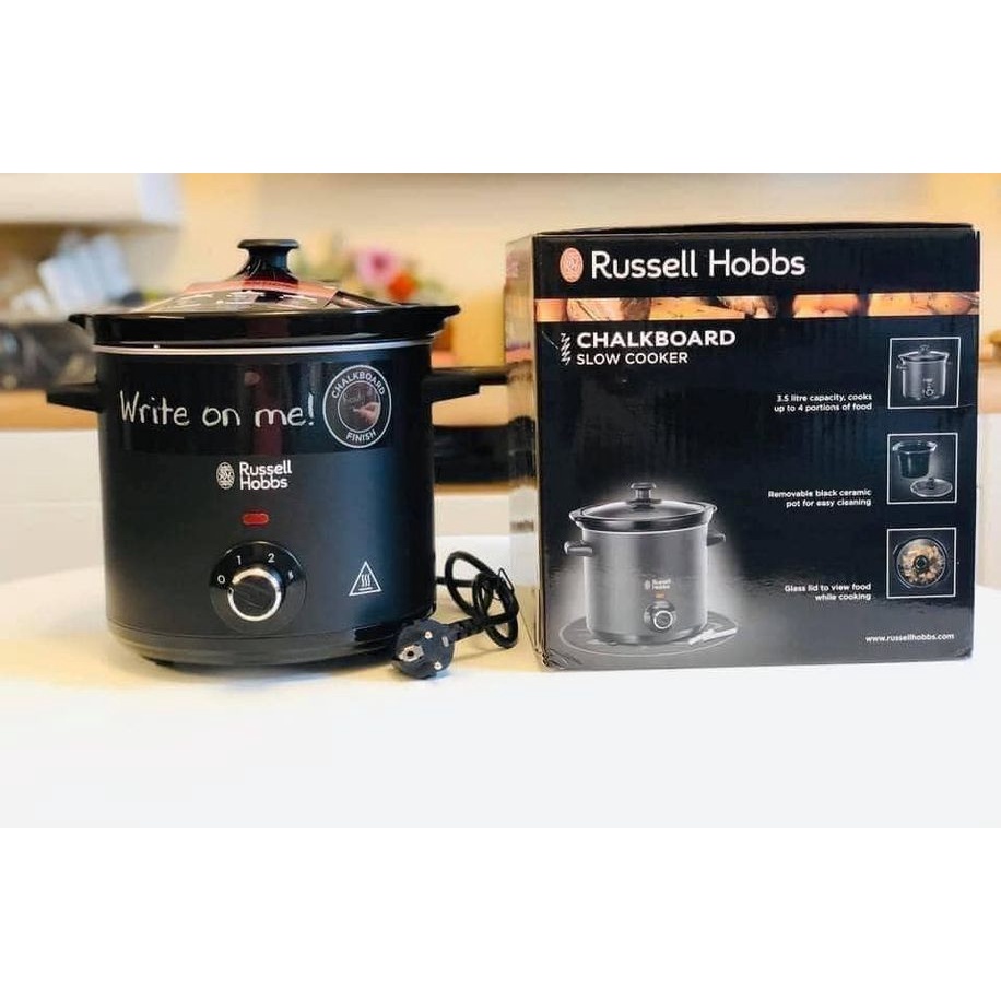 Nồi nấu chậm Russell Hobbs 3,5L - Chalkboard