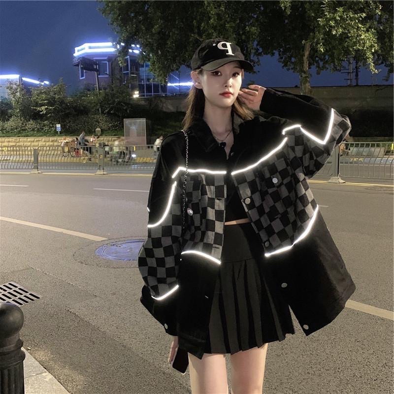 ÁO BÒ NAM- NỮ KẺ CARO THỜI TRANG ĐẸP a6