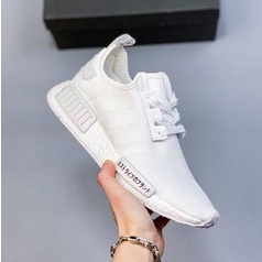 Giày Thể Thao Nam Nữ Màu Xanh Dương A.D Origianlas Human Race NMD Truth Boost BB0618 MX7F