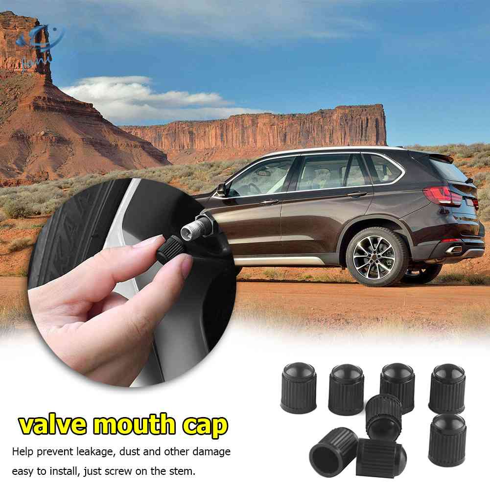 Bộ 10 Nắp Van Xe Đạp / Xe Máy Bằng Nhựa Chống Bụi